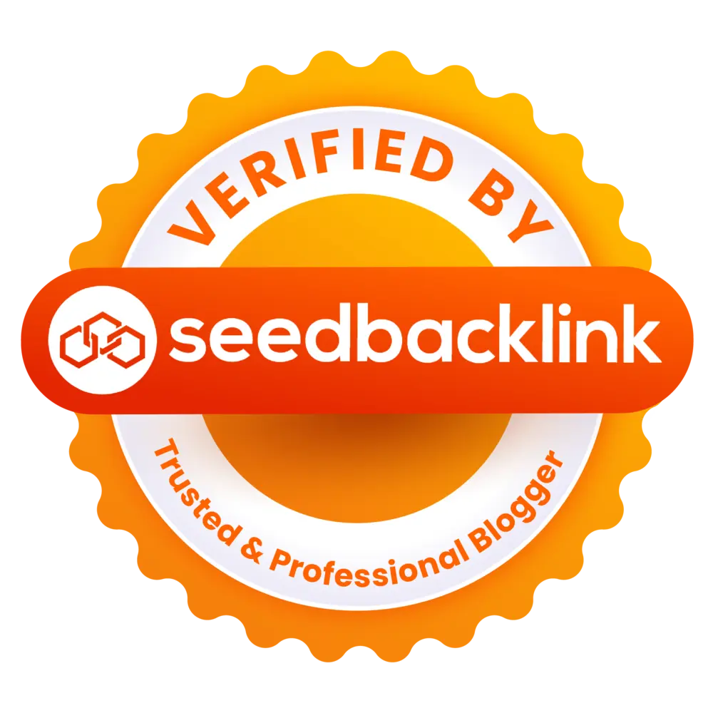 Seedbacklink Verified Professional Blogger