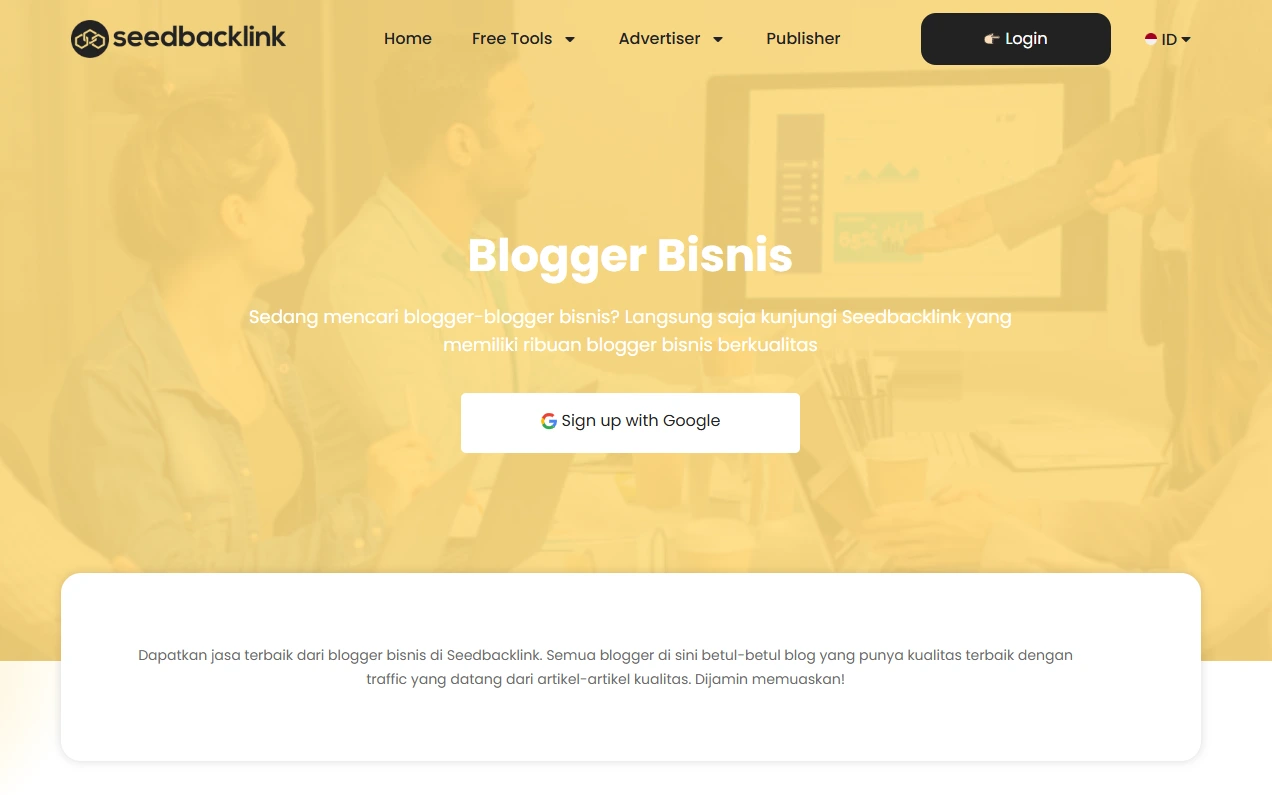 Blogger Bisnis