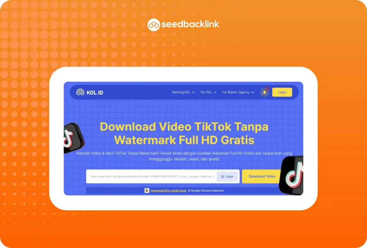 Download video TikTok KOL.ID
