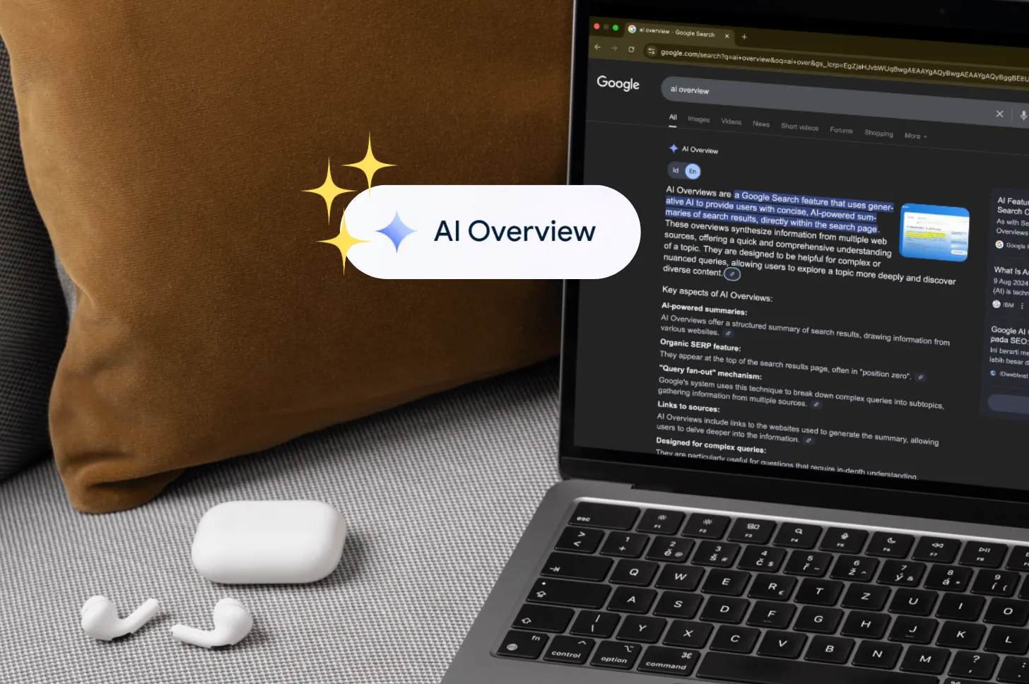 Perbedaan Hasil Pencarian AI Overview