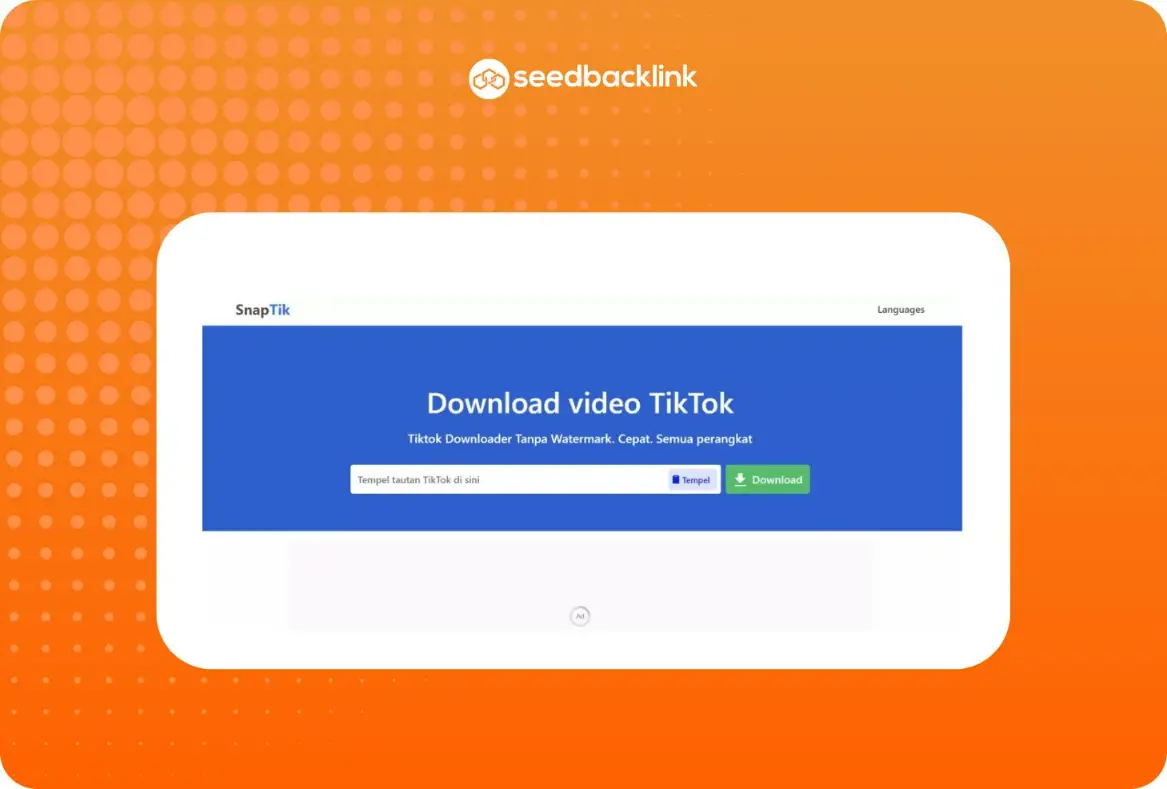 Download video TikTok SnapTik