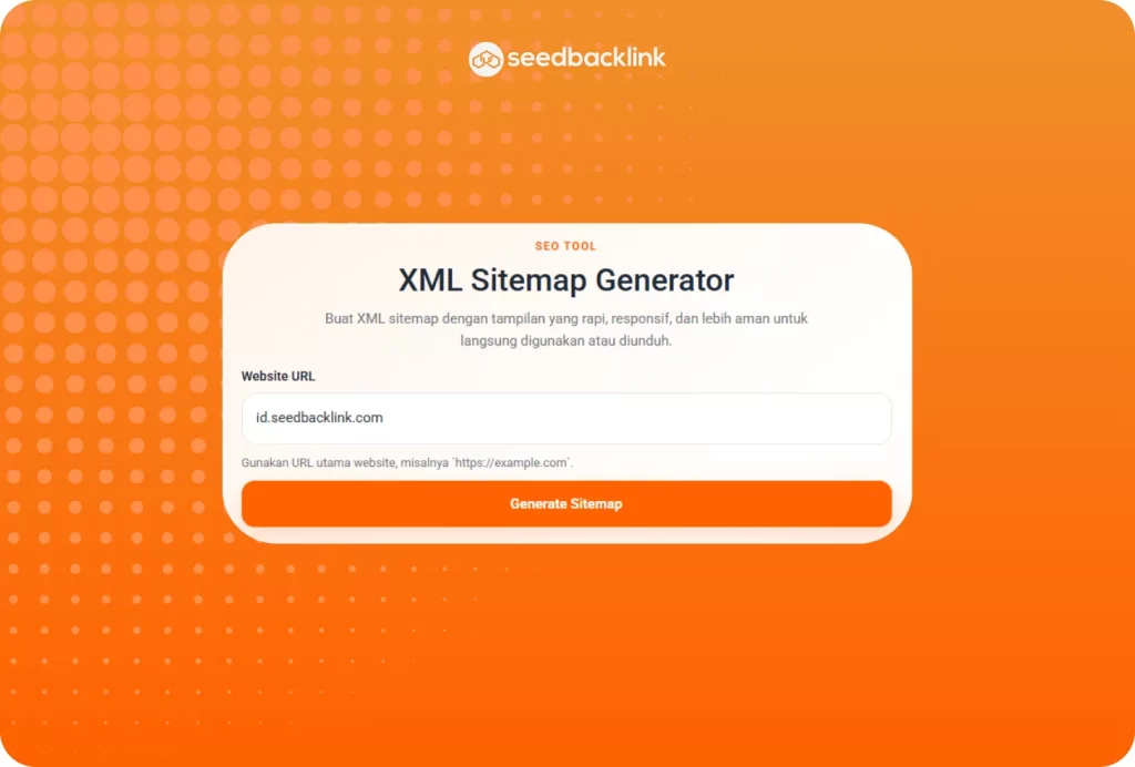 Tools XML Sitemap