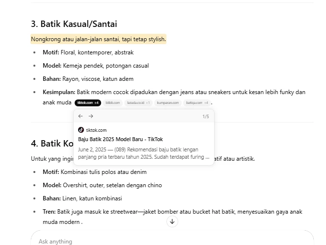 produk rekomendasi AI