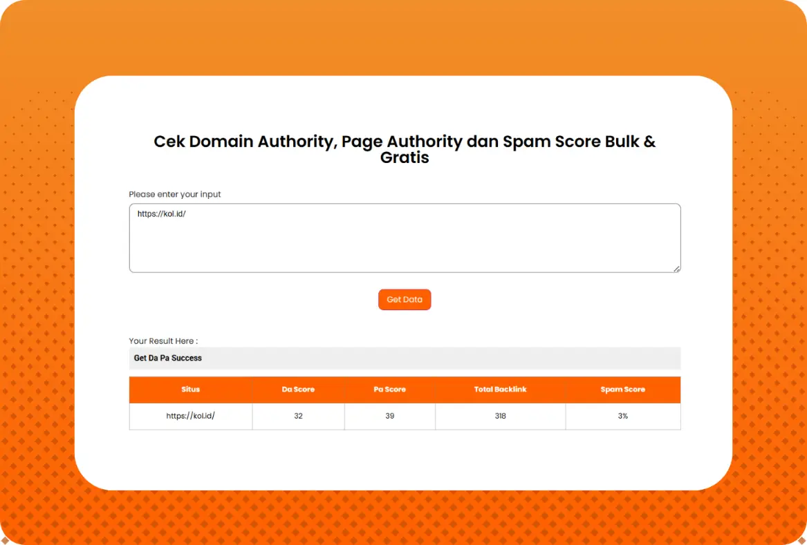 Perkuat Domain Authority dan Backlink