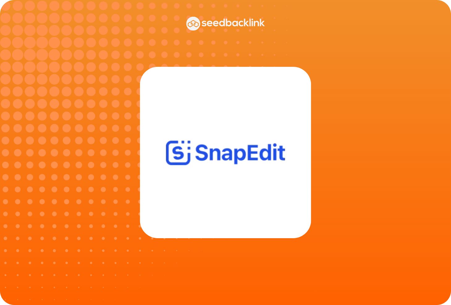 Aplikasi Penjernih Foto SnapEdit