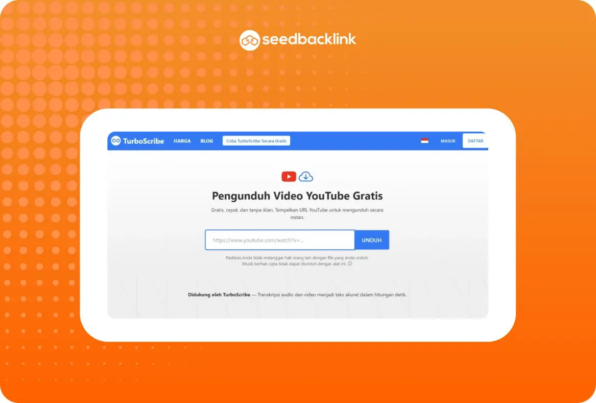 situs download video YouTube TurboScribe