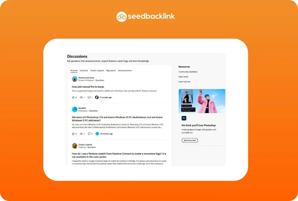 UGC Website Forum dan Komentar
