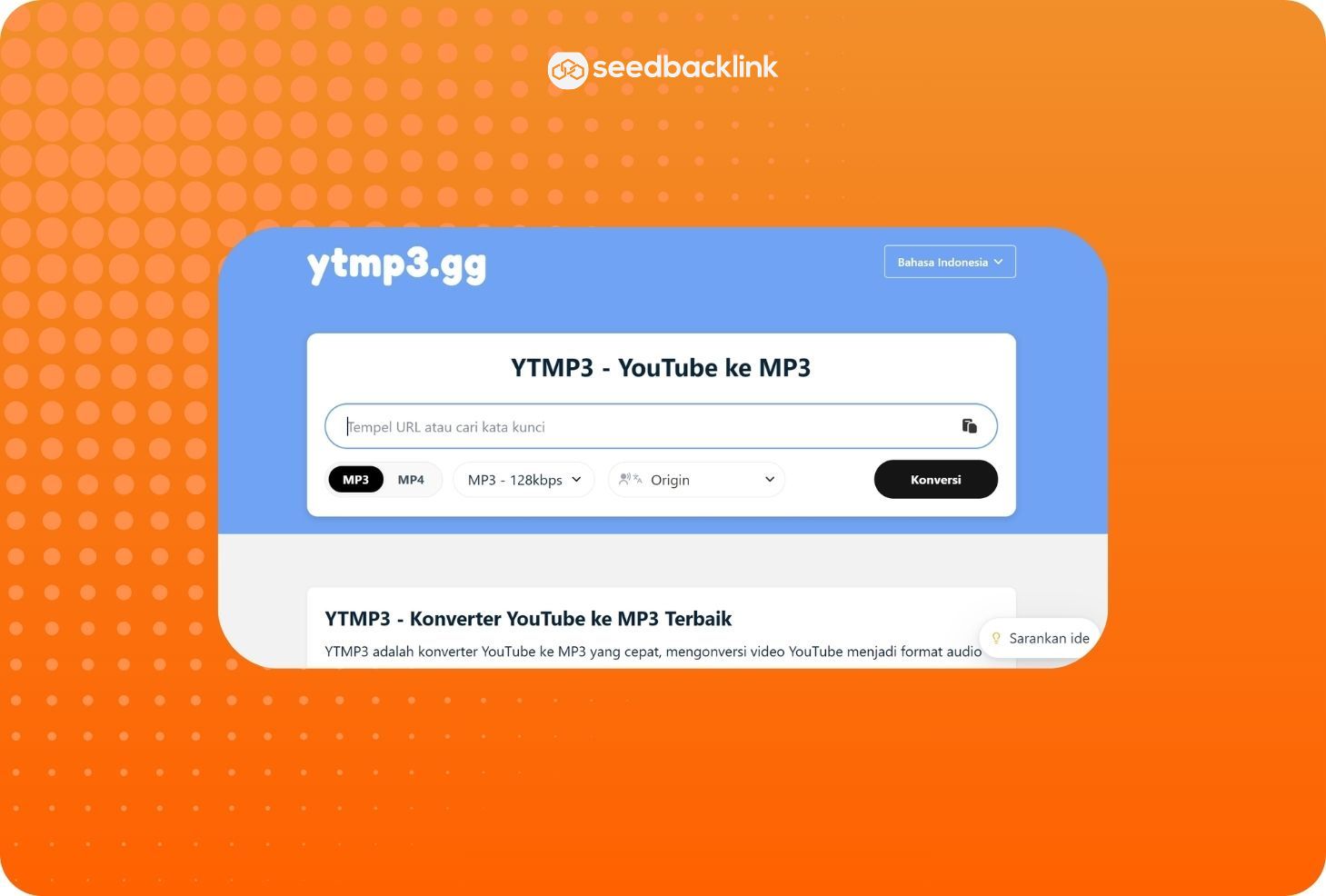 Converter YouTube to MP3 YTMP3